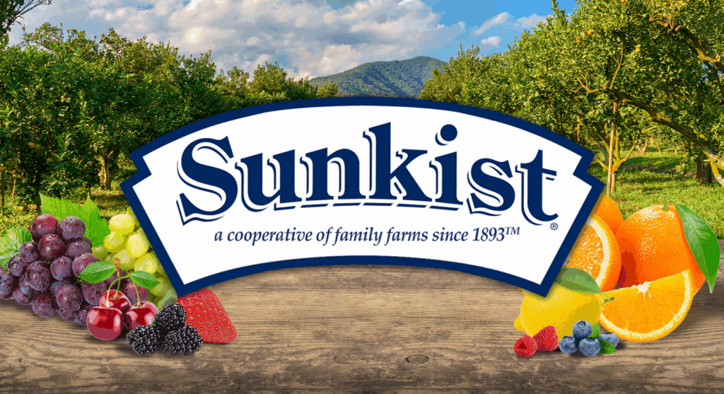 Sunkist brand page image