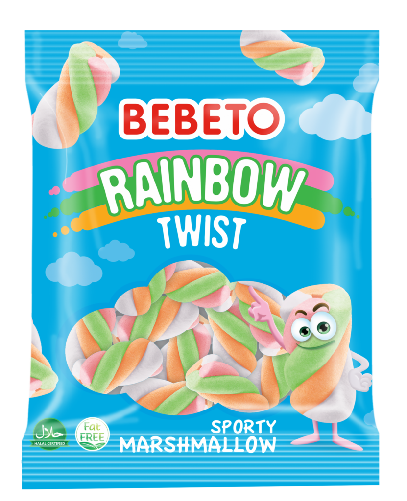 Rainbow Twist Marshmallows